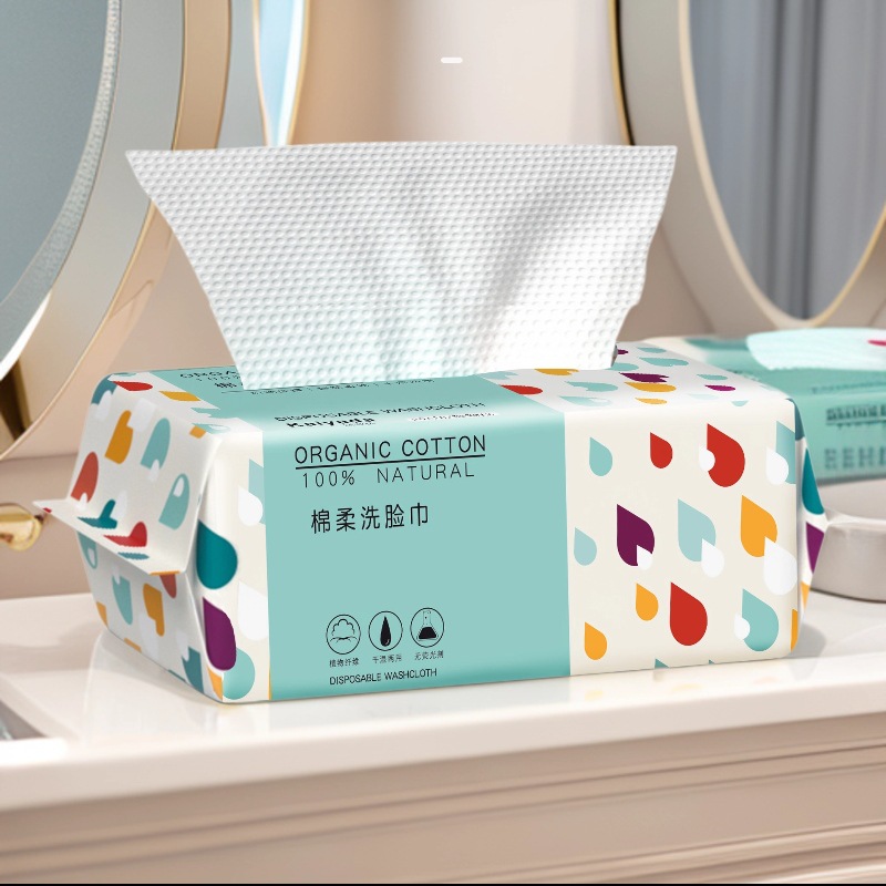 Home Textiles Face Towel - Cotton Disposable Face Towel Thick Soft