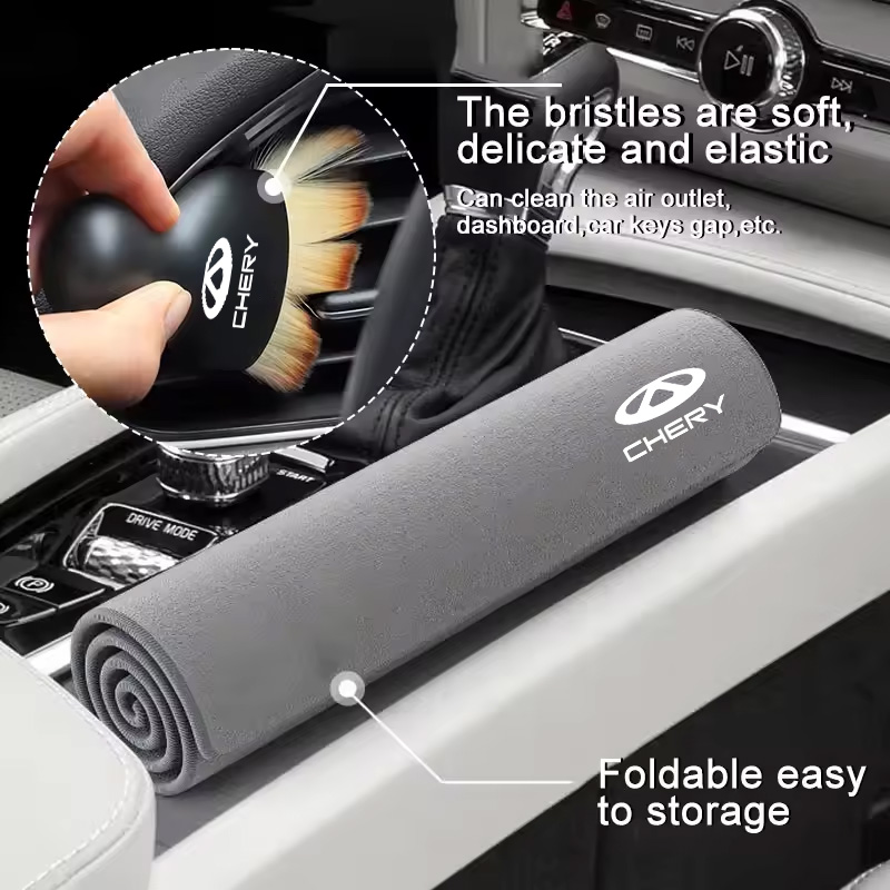 Home Textiles Face Towel - Car Cleaning Brush Tool Dust Remover