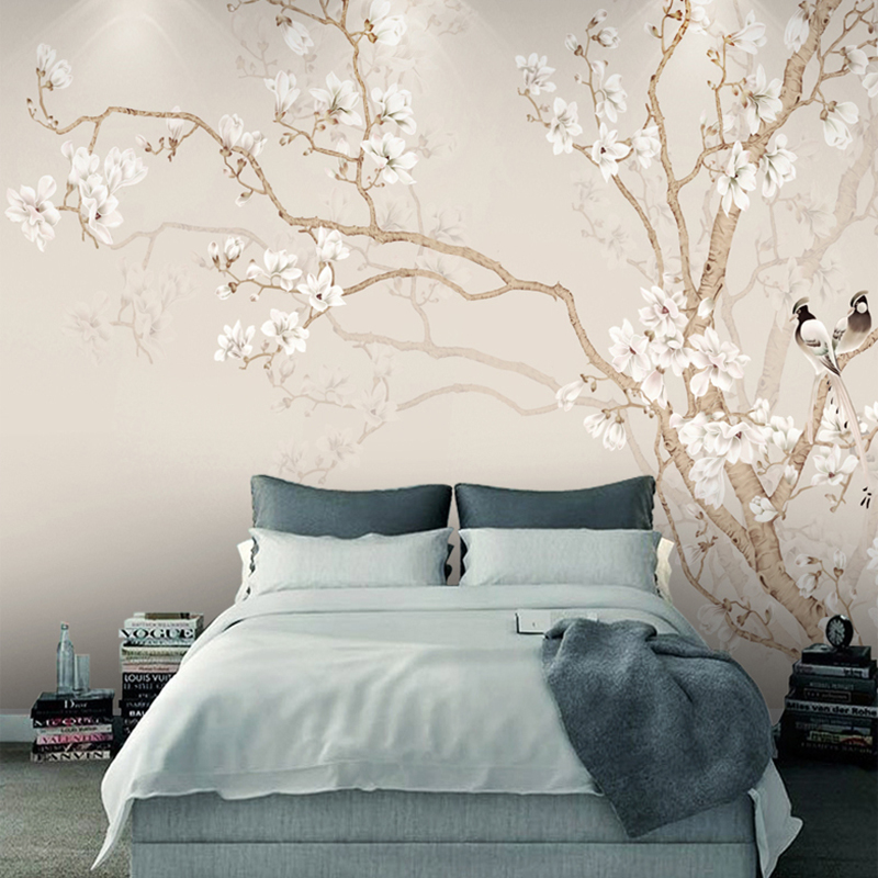 Home Textiles Photos - Custom Mural Wallpaper Modern Chinese Style