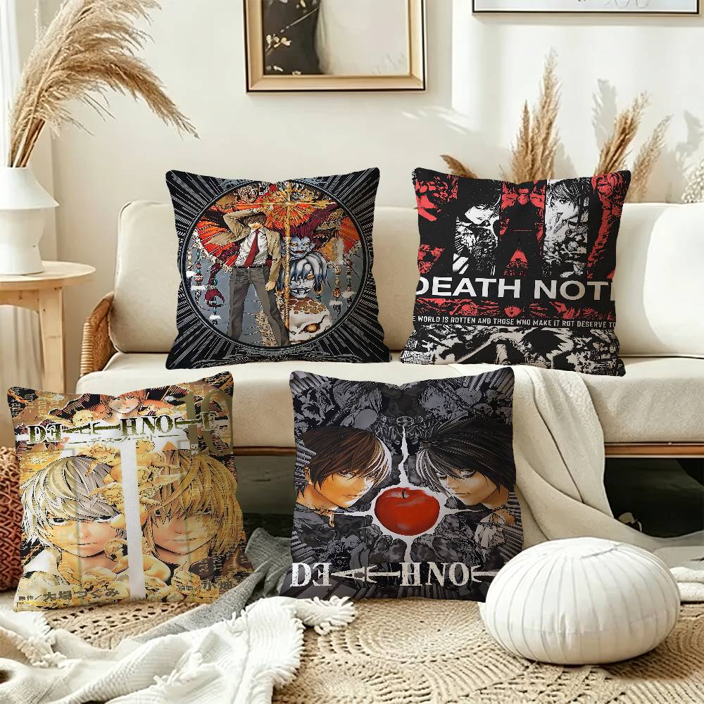 Home Textiles Notes - Anime D-Death note Cushion Cover Inches