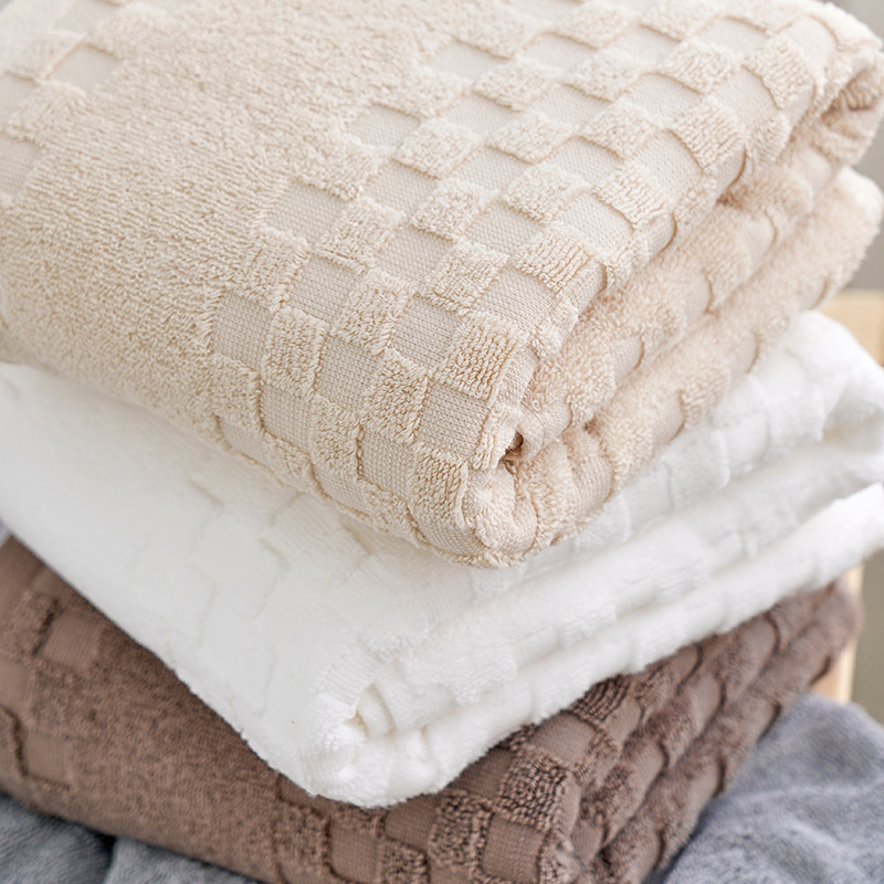 Home Textiles Face Towel - Large Cotton Super Absorbent Thick Towel