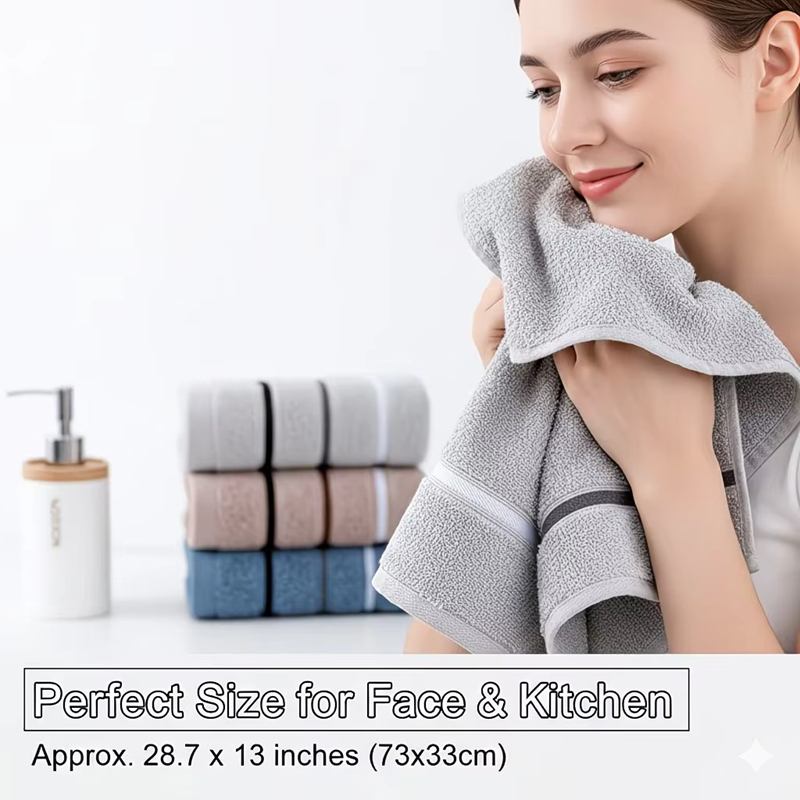 1 Pack Premium Soft Absorbent  - Home Textiles Face Towel review and price