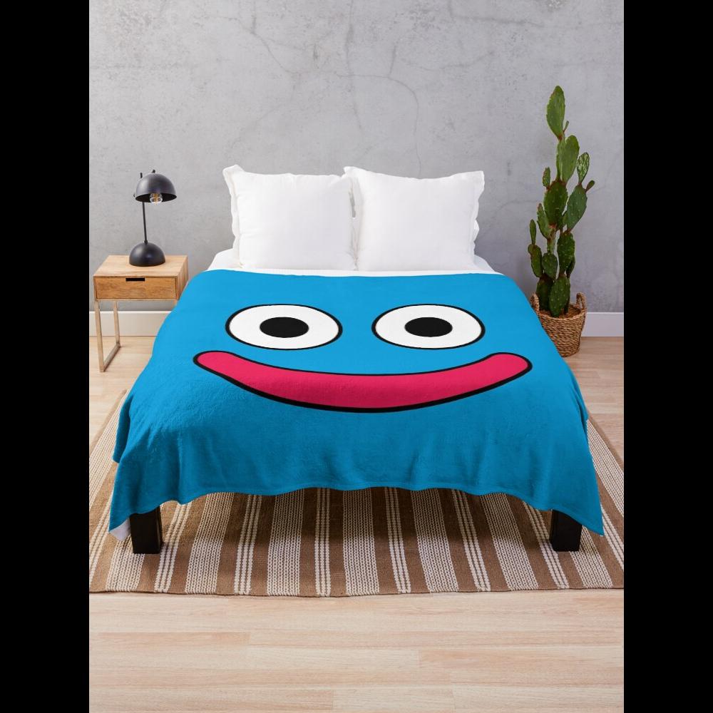 Dragon Quest Slime Throw Blank - Home Textiles Throw review and price