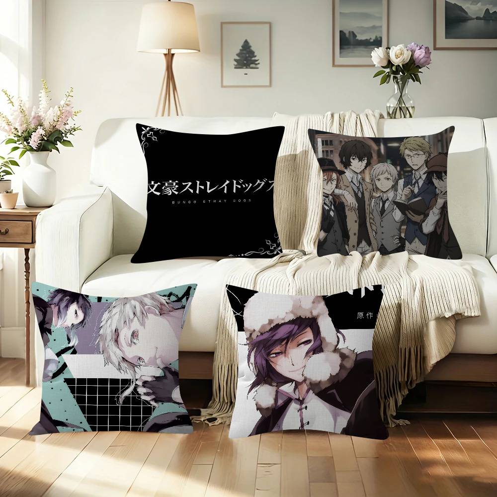 Anime B-Bungo Stray Dogs  Cush - Home Textiles Throw review and price