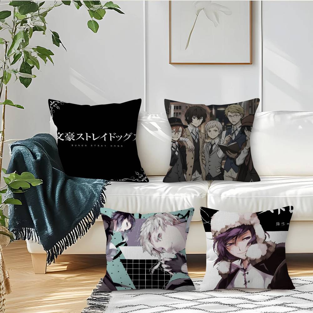 Anime B-Bungo Stray Dogs  Cush - Home Textiles Throw review and price