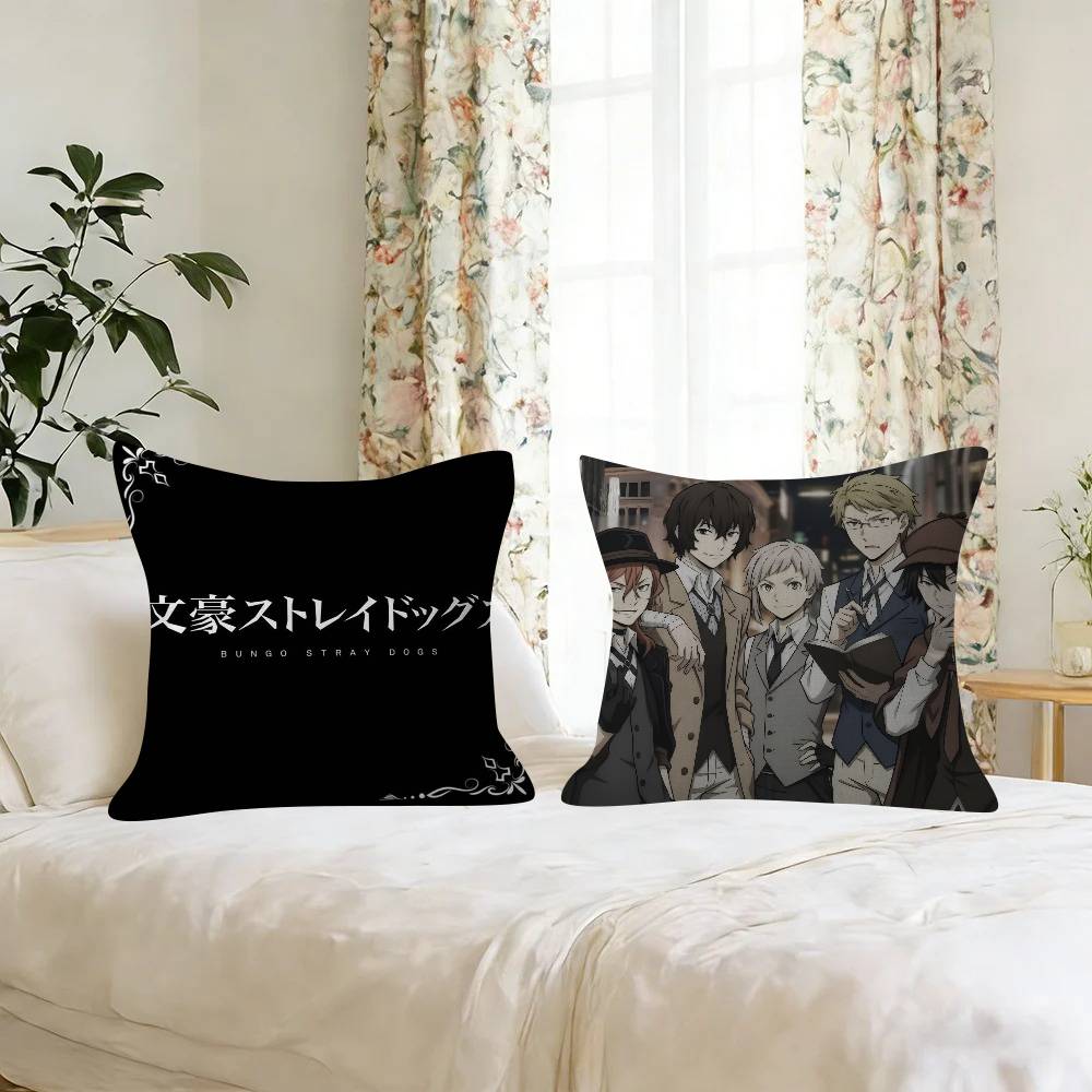 Anime B-Bungo Stray Dogs  Cush - Home Textiles Throw review and price