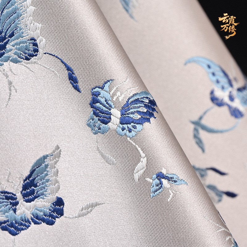 Relief embroidery fabric soft  - Home Textiles Designer review and price