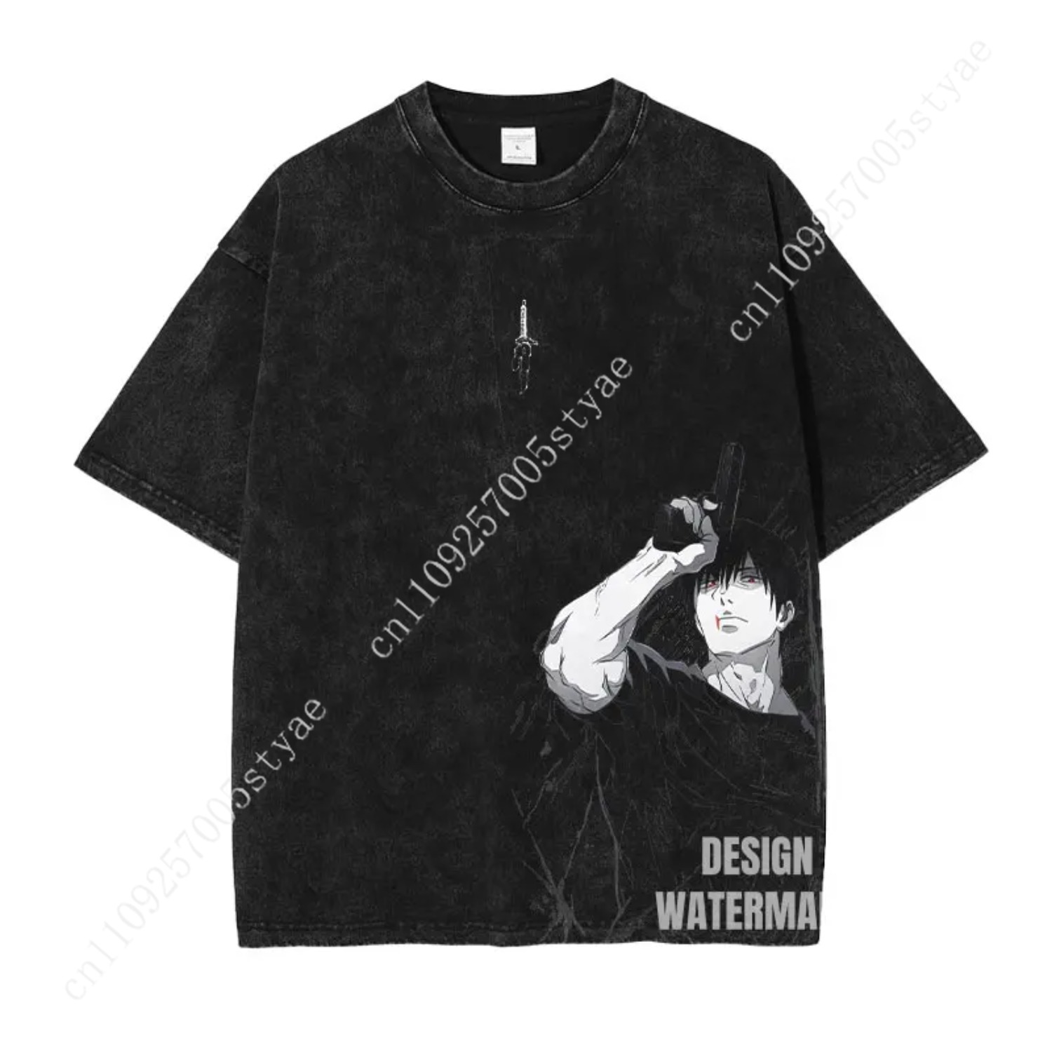 Gojo Satoru Graphic Tee  Anime - Quilt Cotton Summer review and price