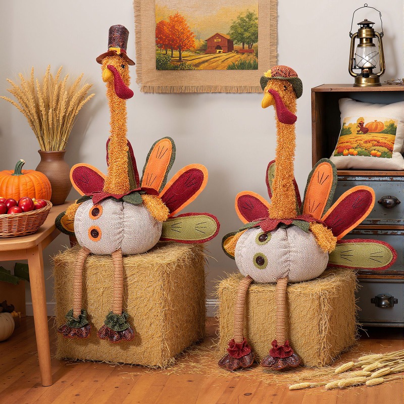 Thanksgiving Turkey Doll Autum - Home Textiles Turkey review and price