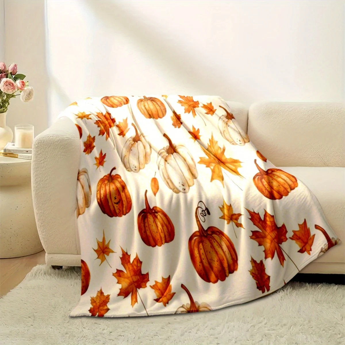Thanksgiving Throw Blanket – C - Home Textiles Turkey review and price