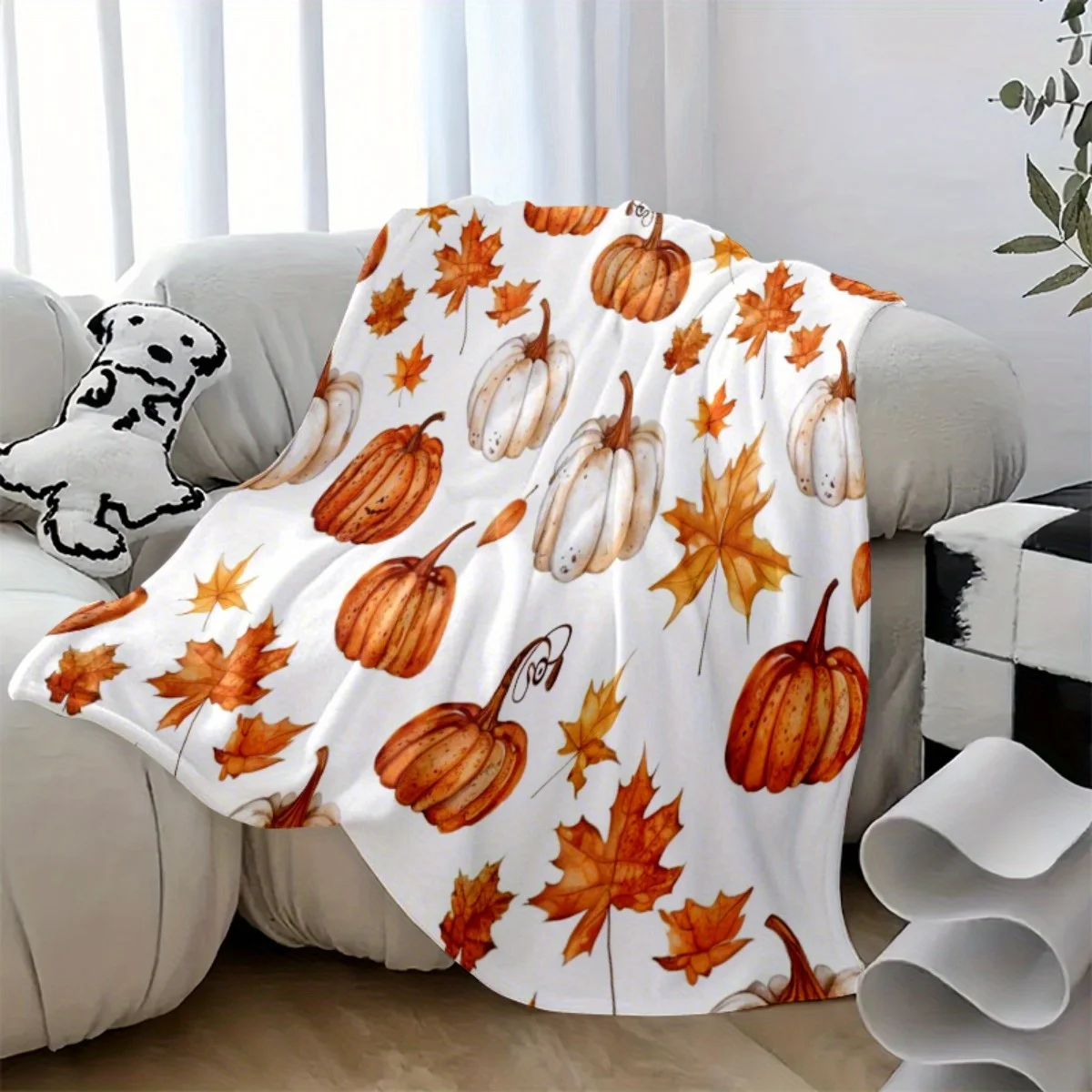 Thanksgiving Throw Blanket – C - Home Textiles Turkey review and price