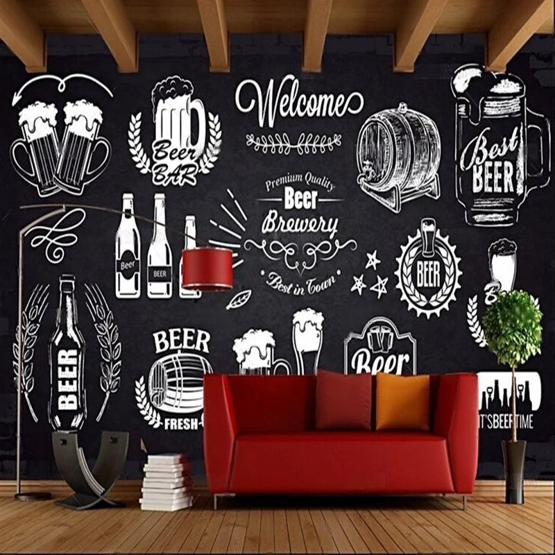 Simple hand-painted beer perso - Home Textiles Images review and price