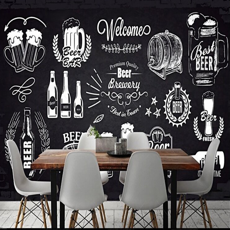 Simple hand-painted beer perso - Home Textiles Images review and price