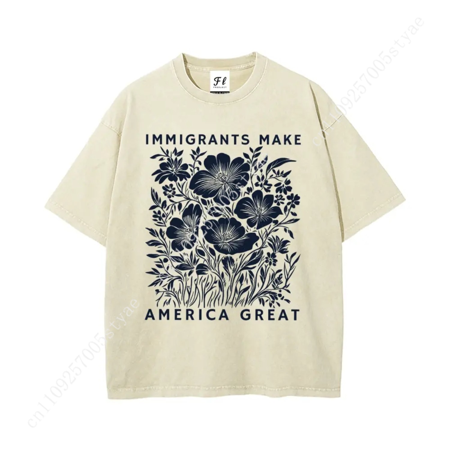Immigrants Make America Great  - Quilt Cotton Summer review and price