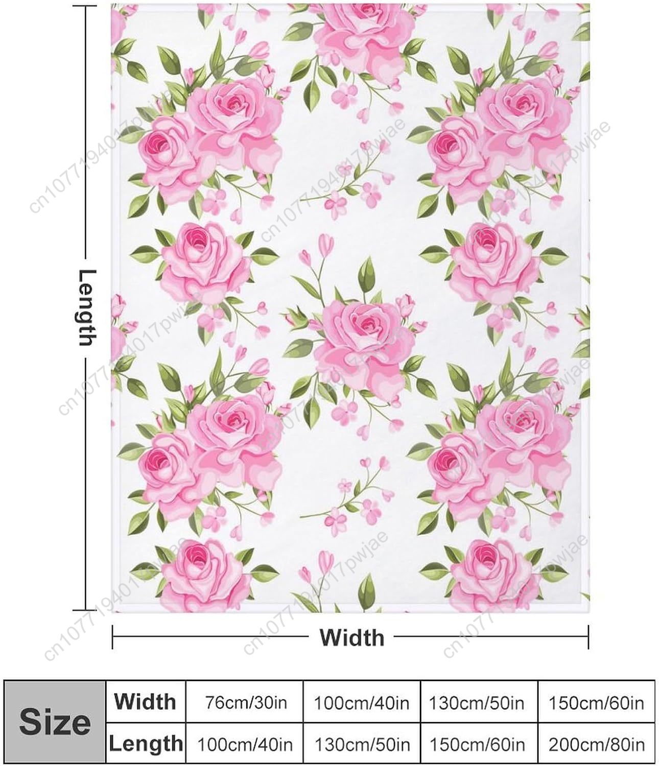 Pink Flower Throw Blanket Flor - Home Textiles & Decorations review and price