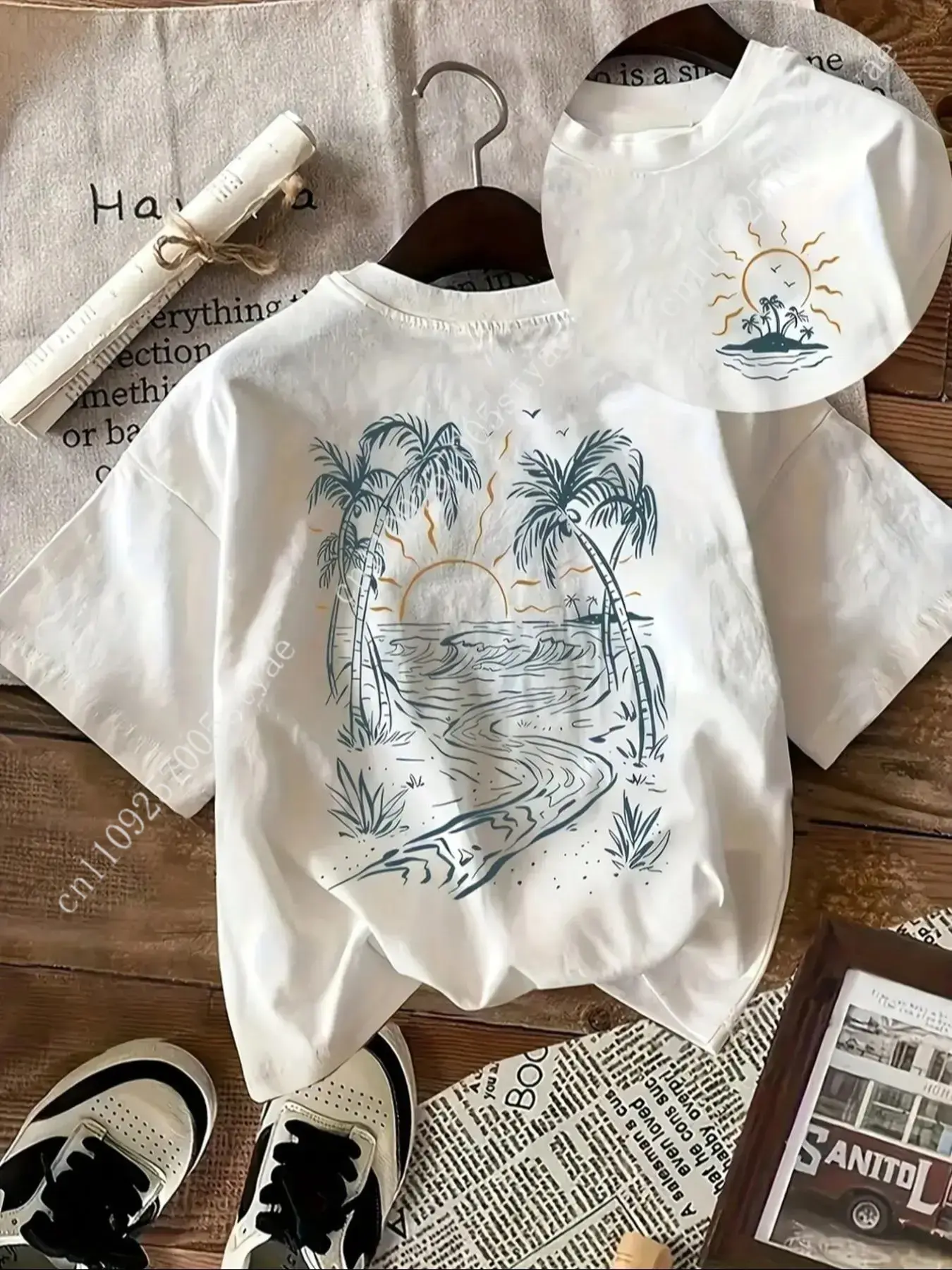 Women's Coconut Tree & Sun Pri - Quilt Cotton Summer review and price