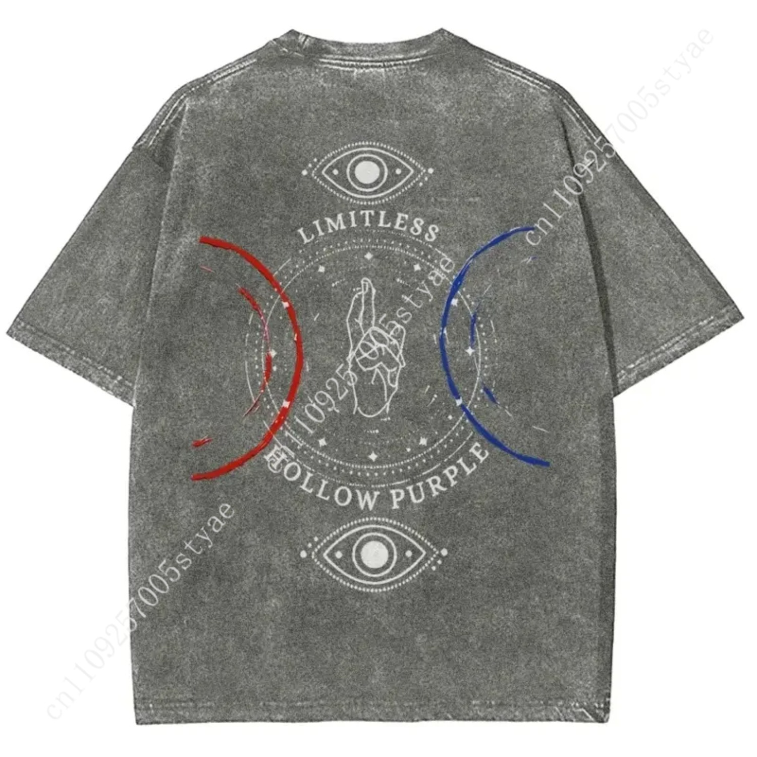 Anime  Gojo Satoru Print T-shi - Quilt Cotton Summer review and price