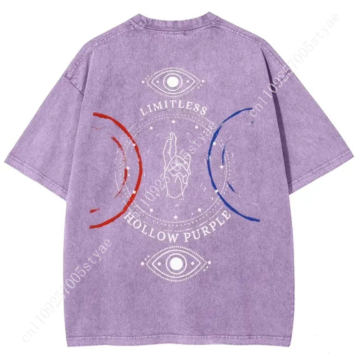 Anime  Gojo Satoru Print T-shi - Quilt Cotton Summer review and price