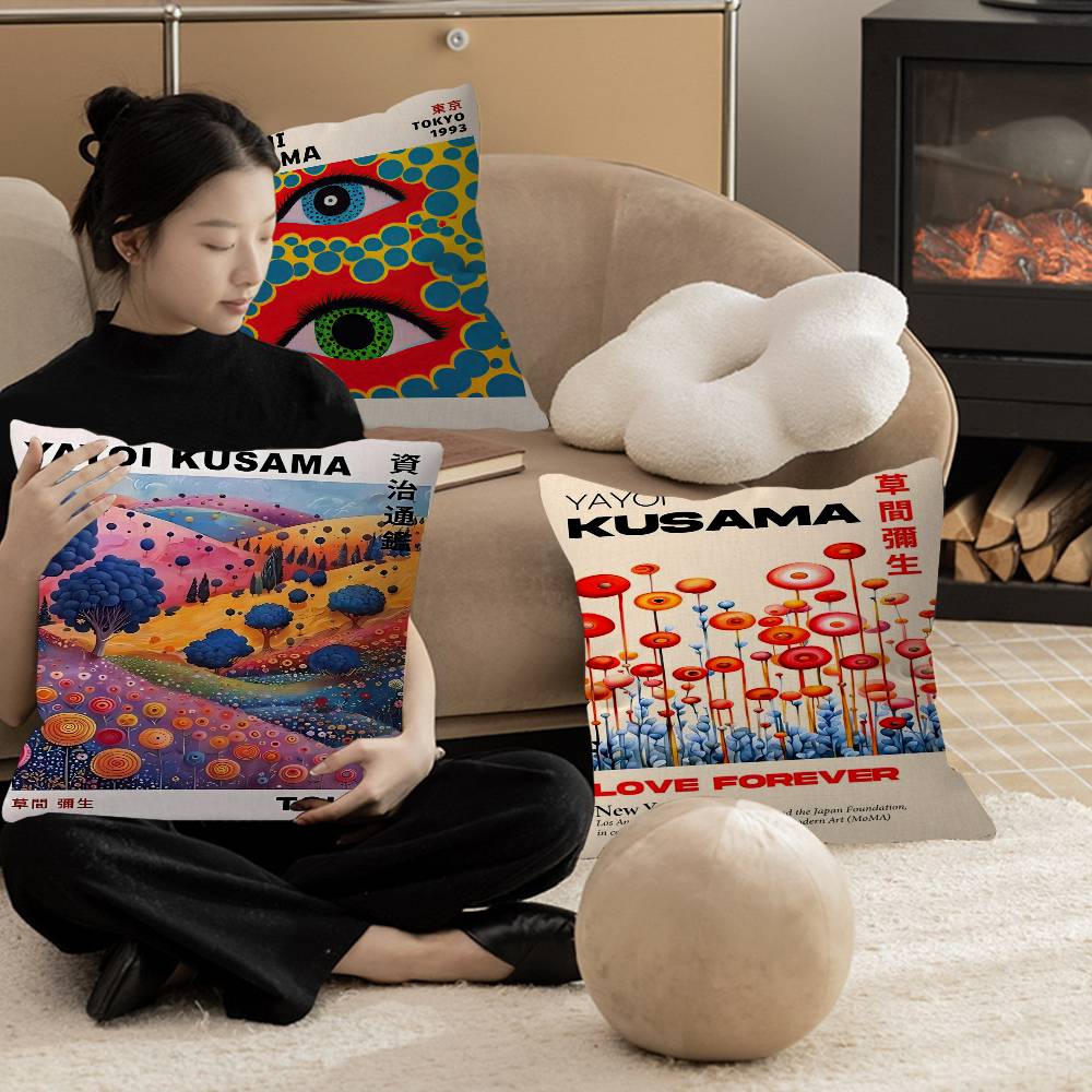 Nordic Japanese Yayoi Kusama I - Home Textiles Throw review and price