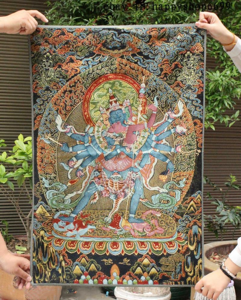36 Inch Tibet Buddhism Silk Cl - Home Textiles China review and price