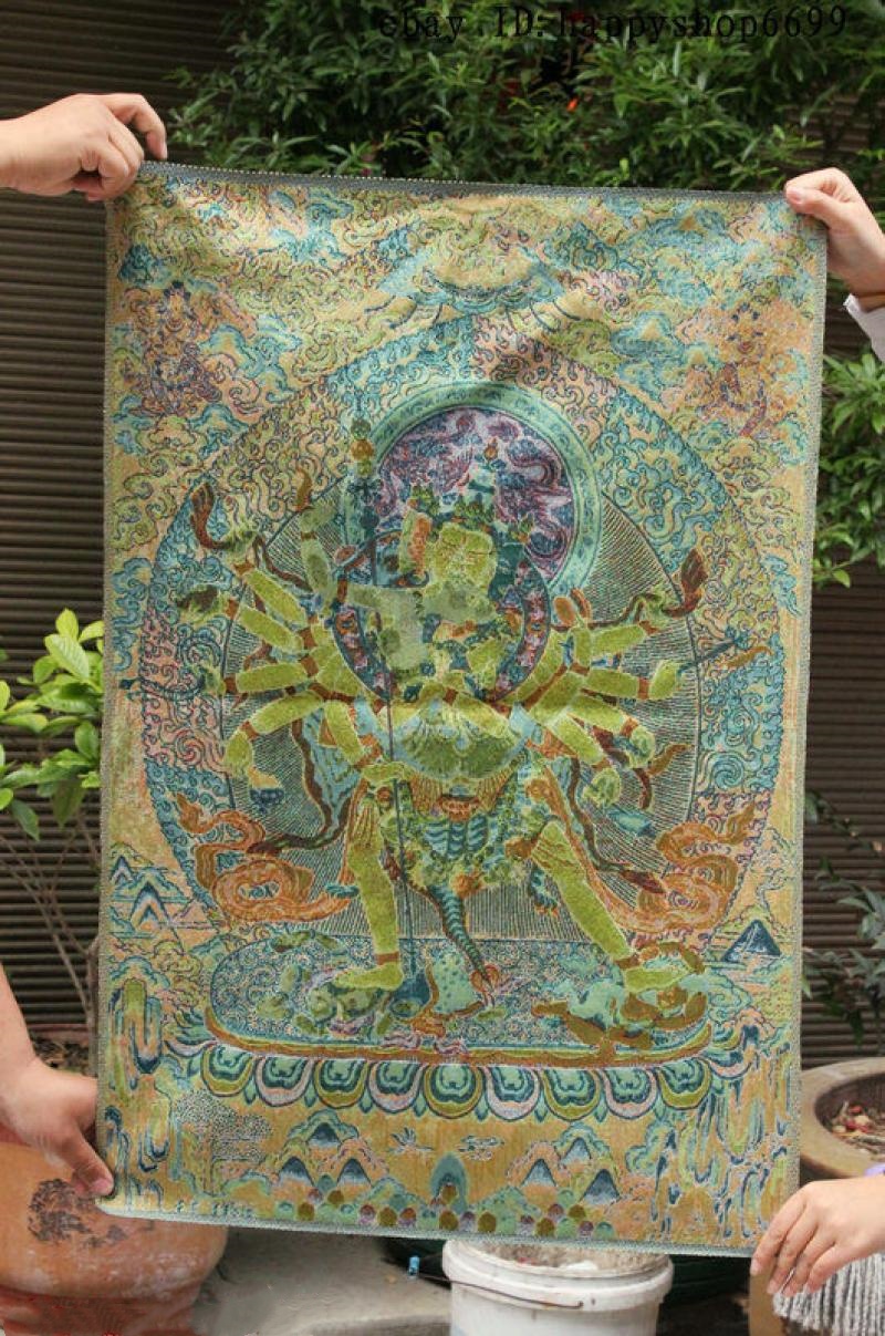 36 Inch Tibet Buddhism Silk Cl - Home Textiles China review and price