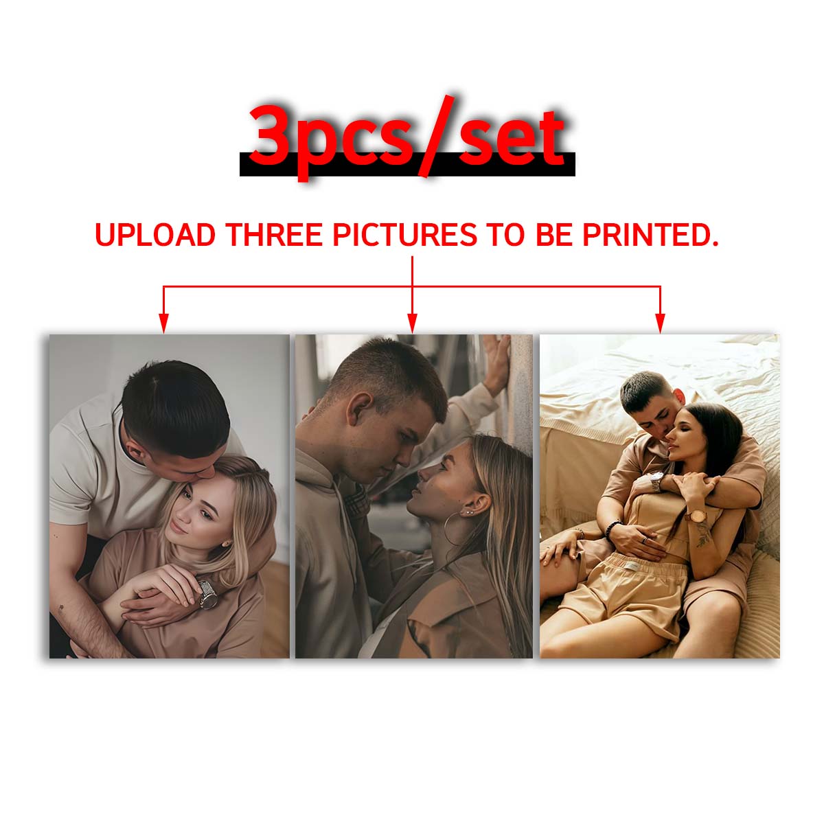 Triptych - 2D custom photo woo - Home Textiles Photos review and price