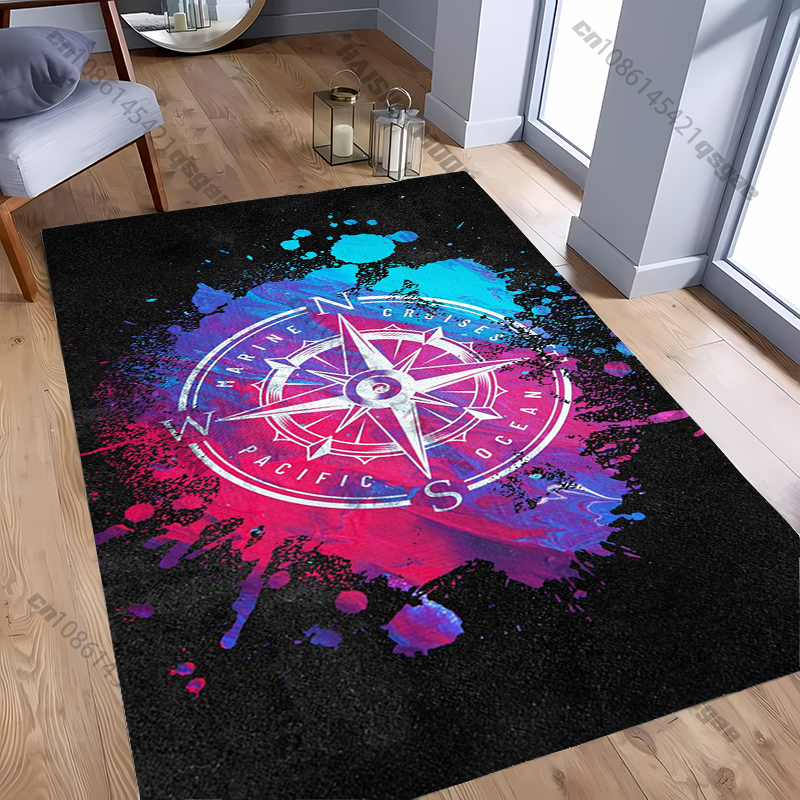 Compass Design Rug for Modern  - Home Textiles Designer review and price