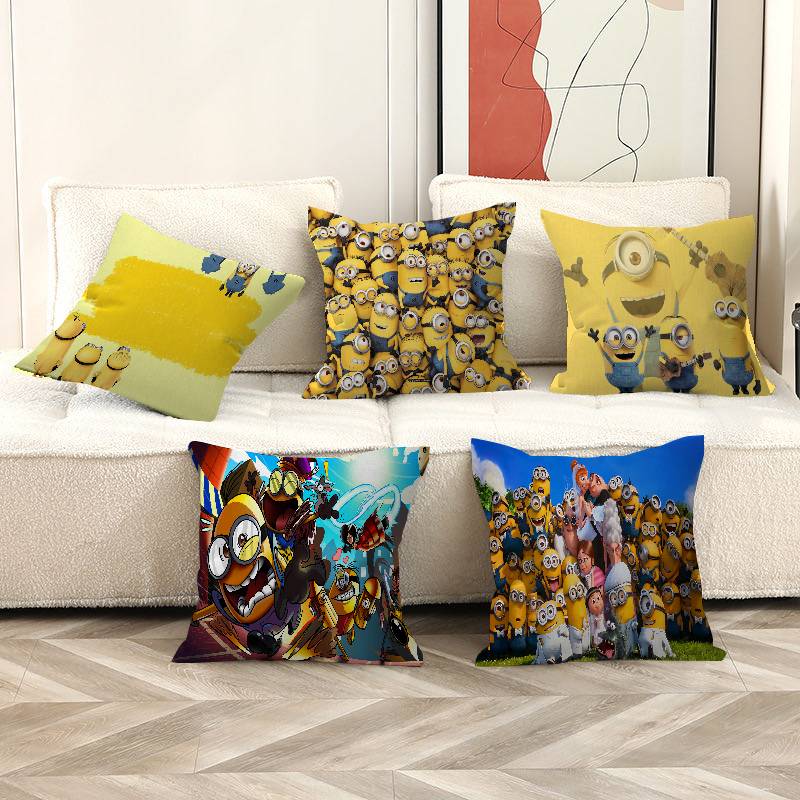 Cartoon Movie M-Minions Cushio - Home Textiles Throw review and price