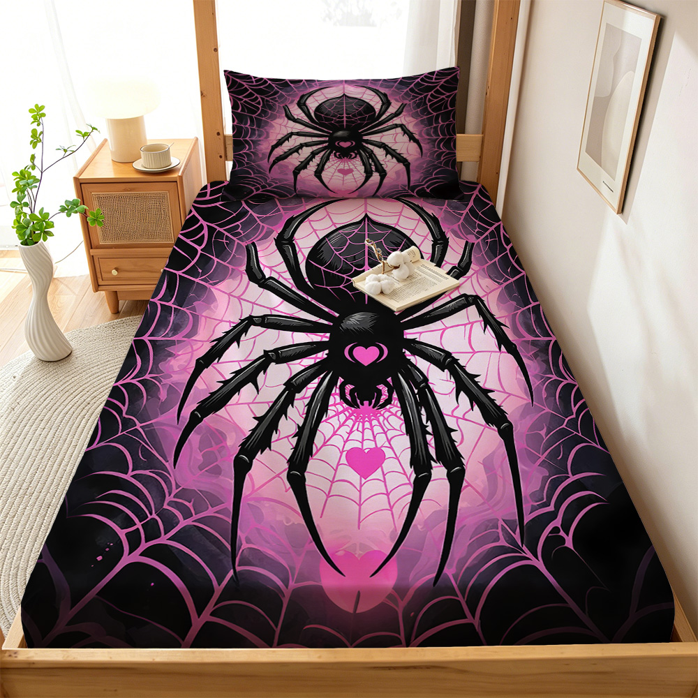 3pcs Spider Animal Printed Cor - Quilt Cotton Summer review and price