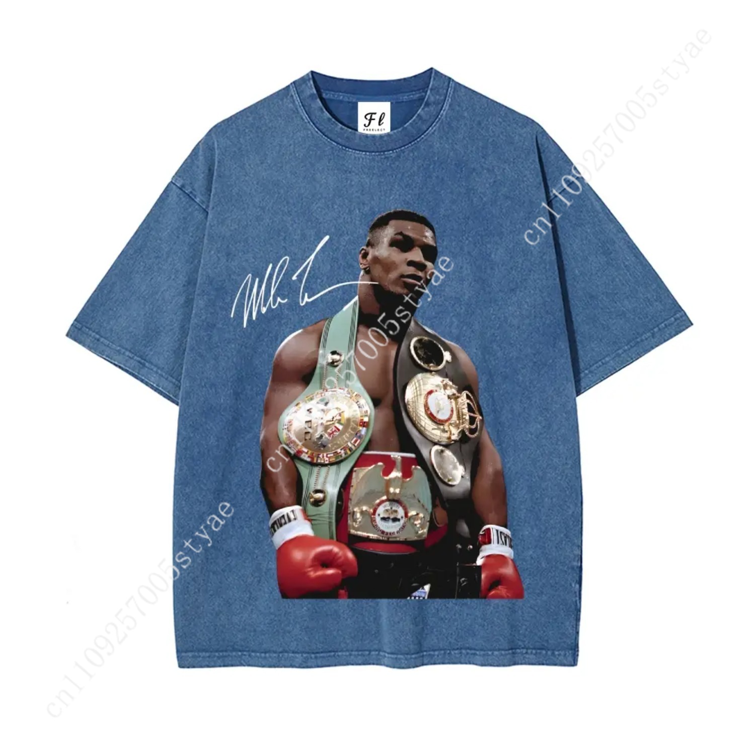 Mike Tyson T-Shirt, 90s Vintag - Quilt Cotton Summer review and price