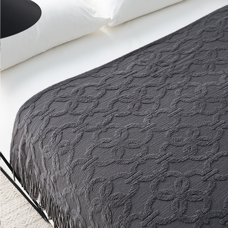 Nordic Knit Bed Runner  Soft T - Home Textiles Throw review and price