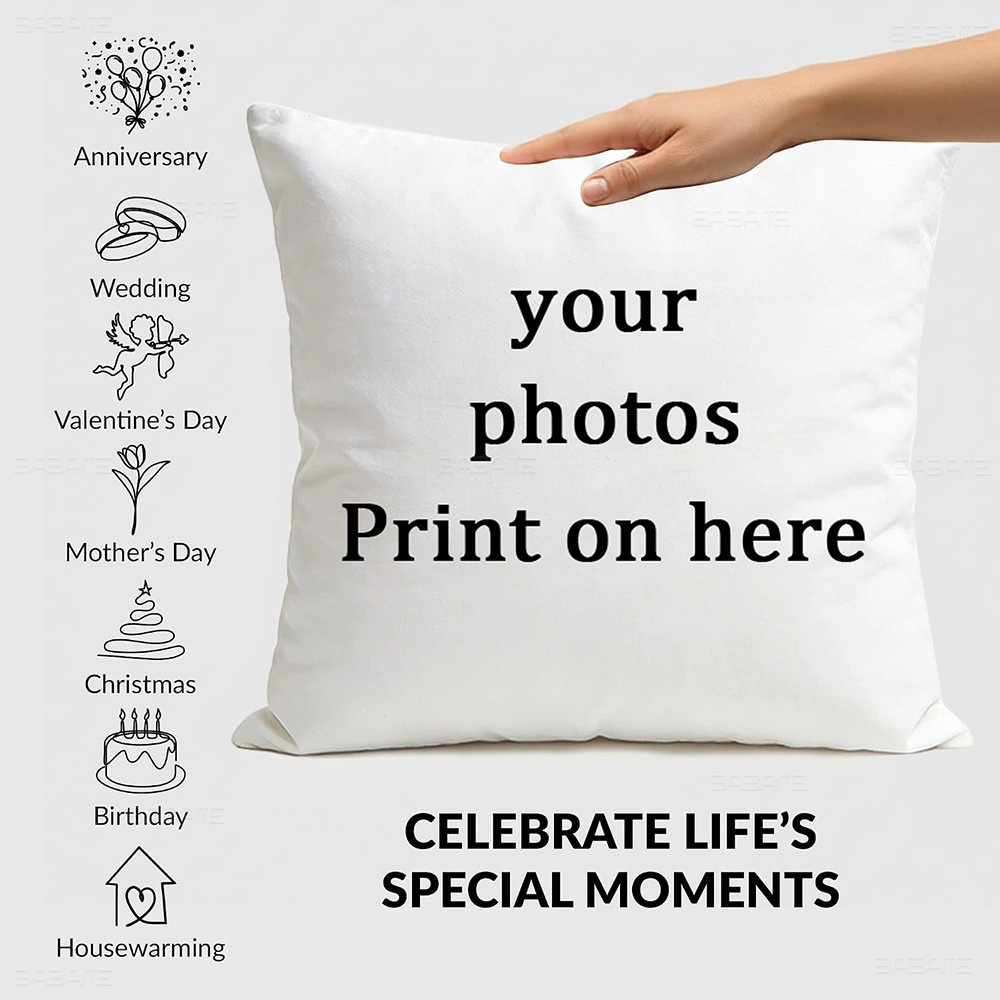 Custom Photo Print Pillow Cove - Home Textiles Photos review and price