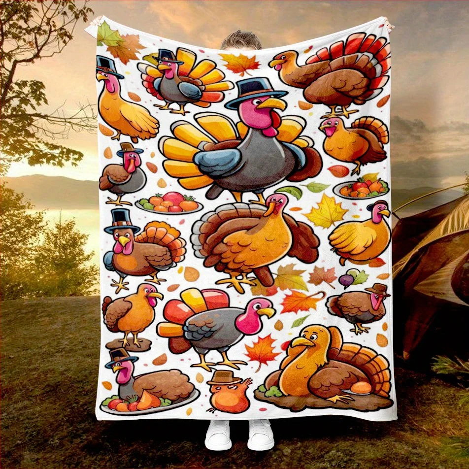 Turkey Thanksgiving Blanket Au - Home Textiles Turkey review and price