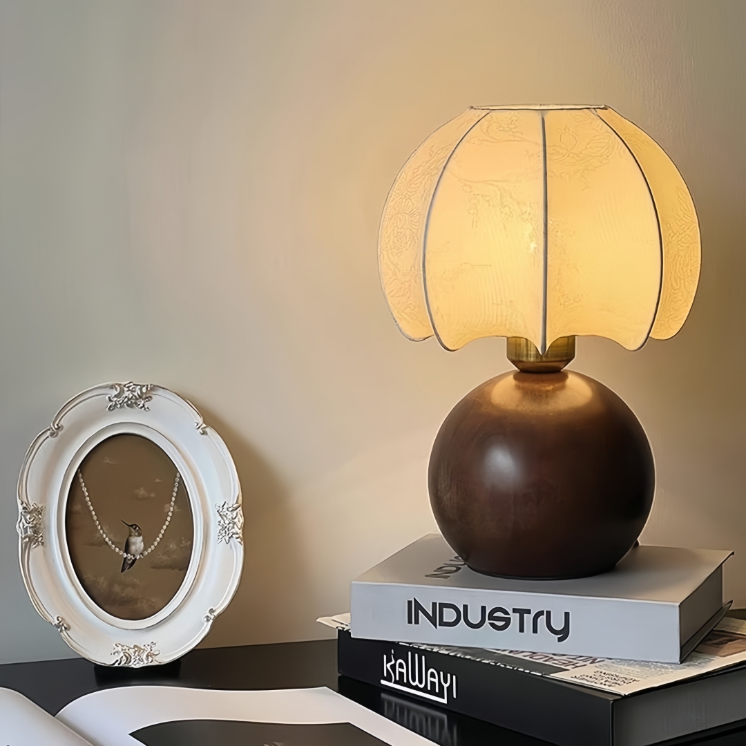 Vintage floral table lamp, med - Home Textiles & Decorations review and price