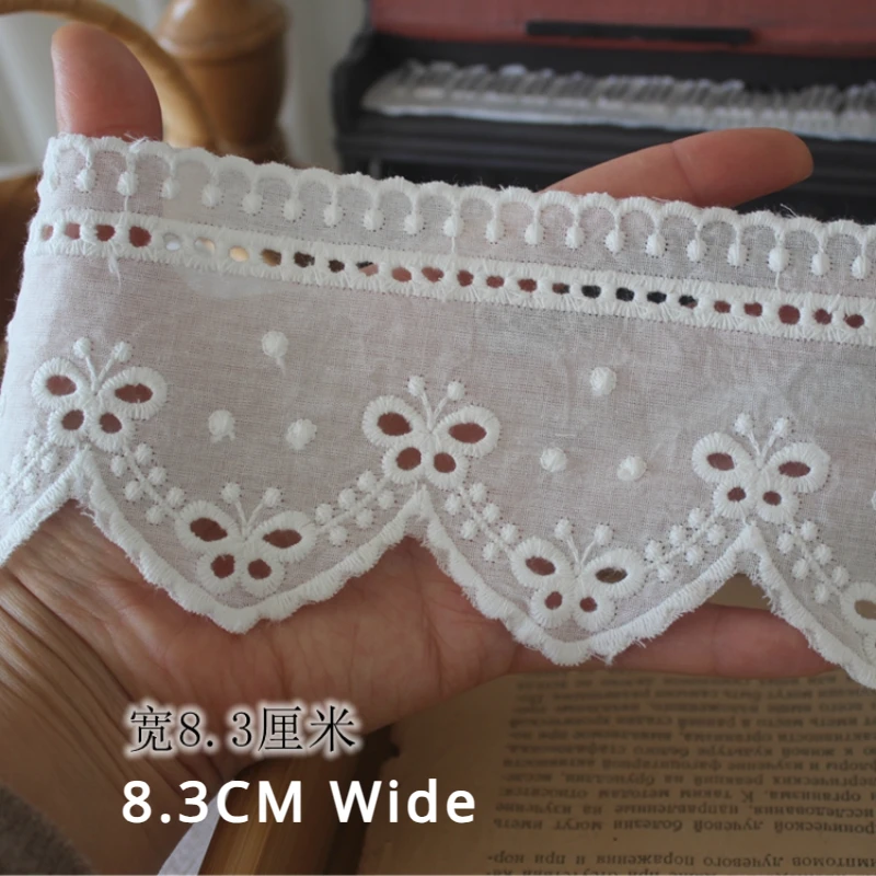 White Cotton Lace Ribbon, DIY  - Home Textiles Photos review and price