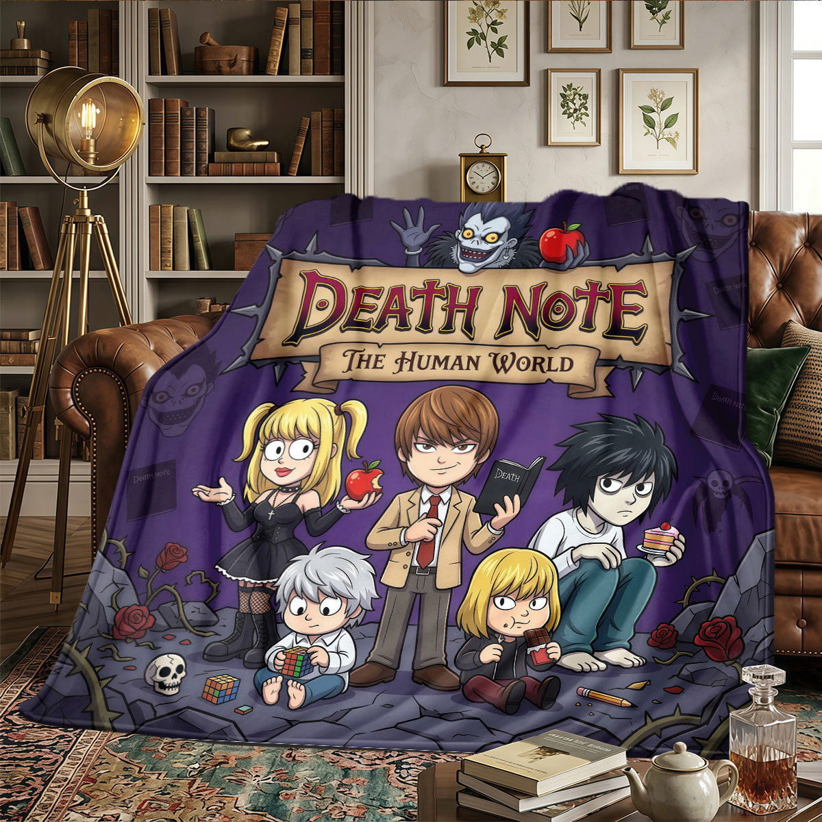 Death Note Patterns Home Blank - Home Textiles Notes review and price