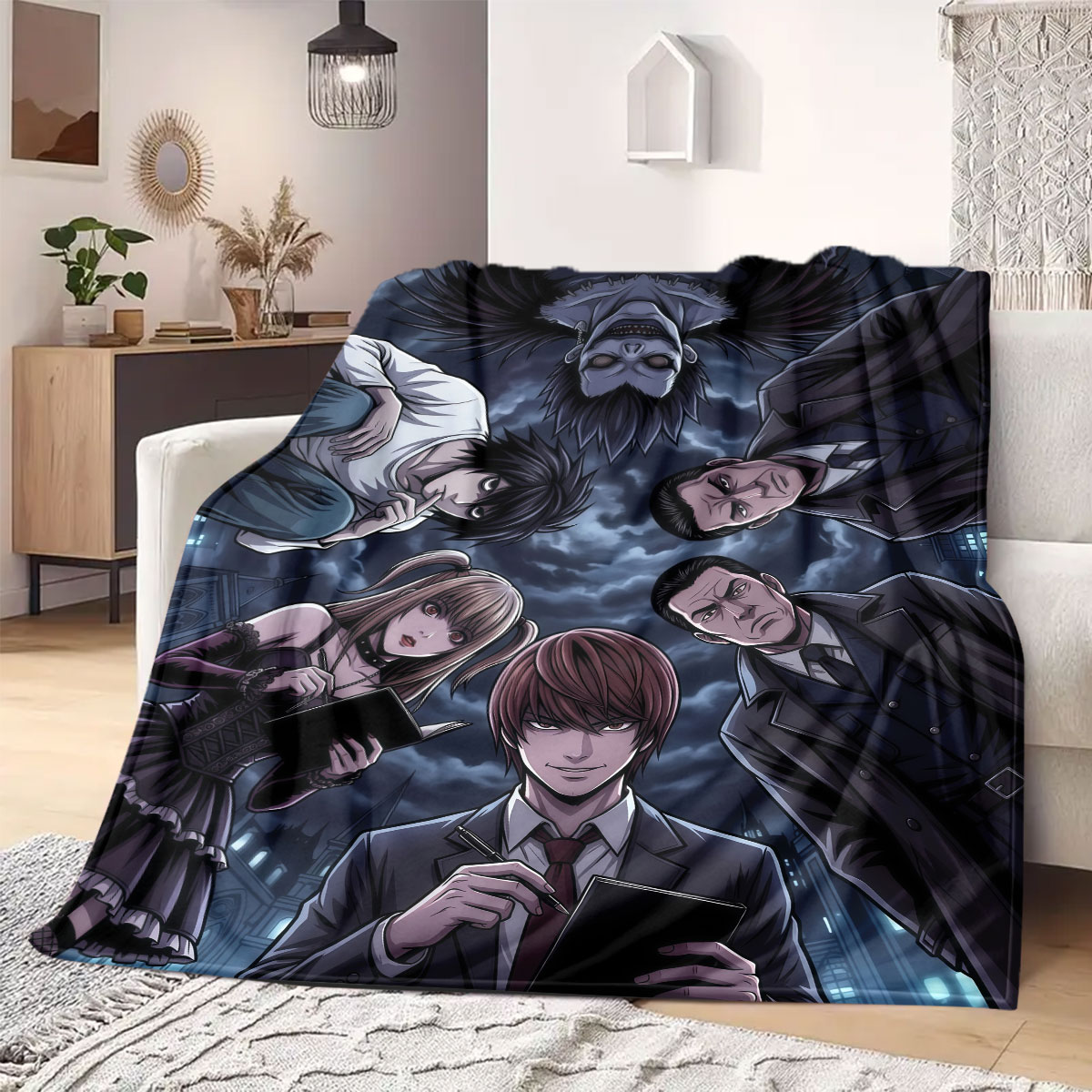 Death Note Grand Cartoon Flann - Home Textiles Notes review and price