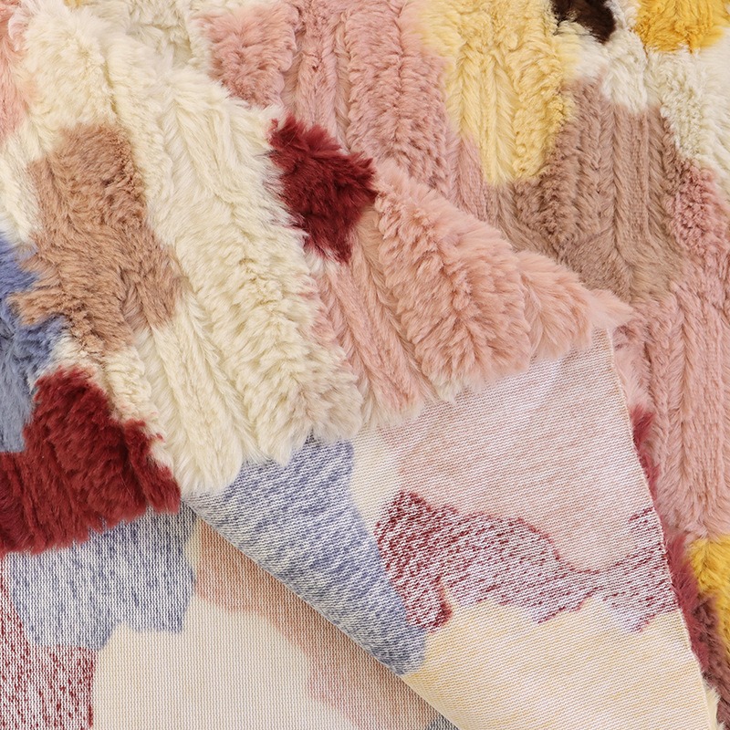 Jacquard Rabbit Fleece Brushed - Home Textiles Designer review and price