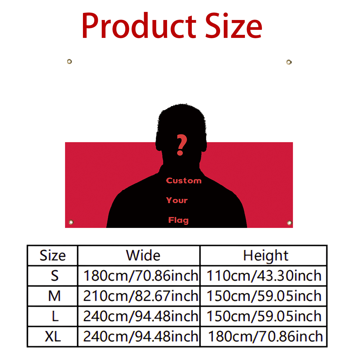 1Pc Custom Photo Polyster Flag - Home Textiles Photos review and price