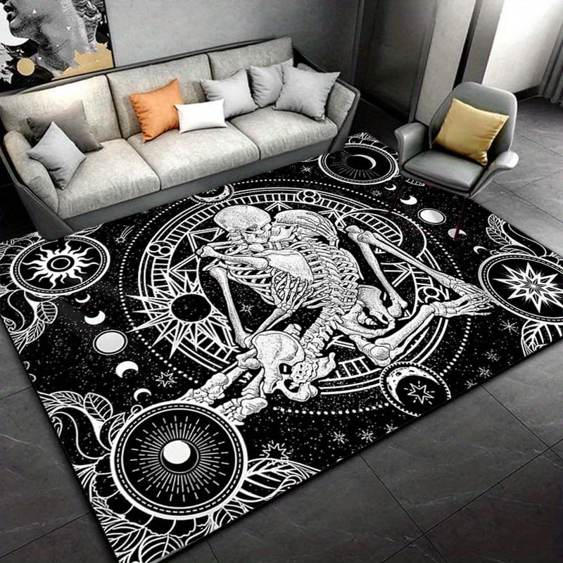Elegant Skeleton Dance Rug - G - Home Textiles Designer review and price