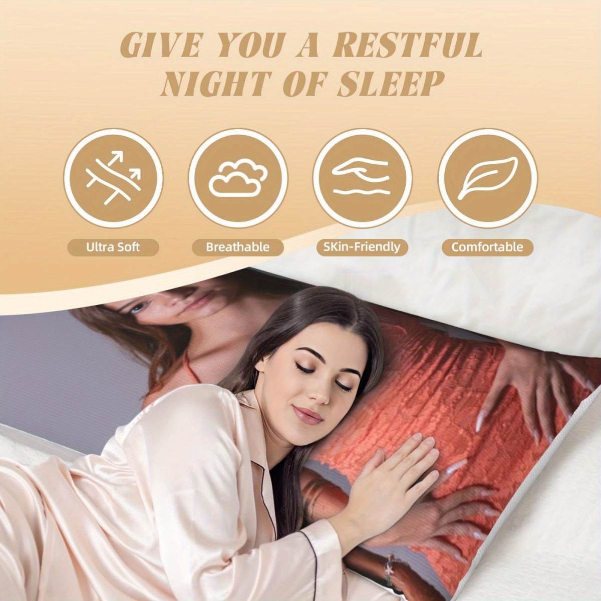 1 Custom Photo Body Pillowcase - Home Textiles Designer review and price