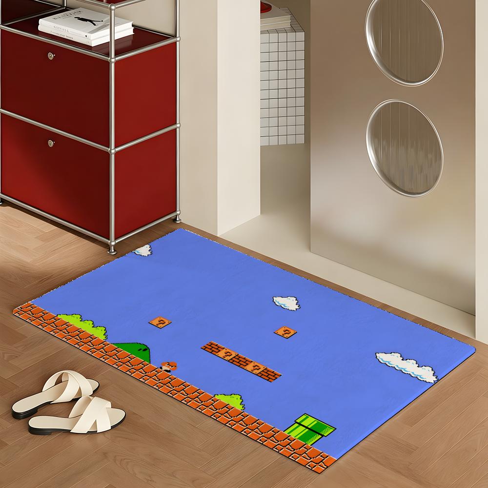Anime Pixel Image Floor Mat So - Home Textiles Images review and price