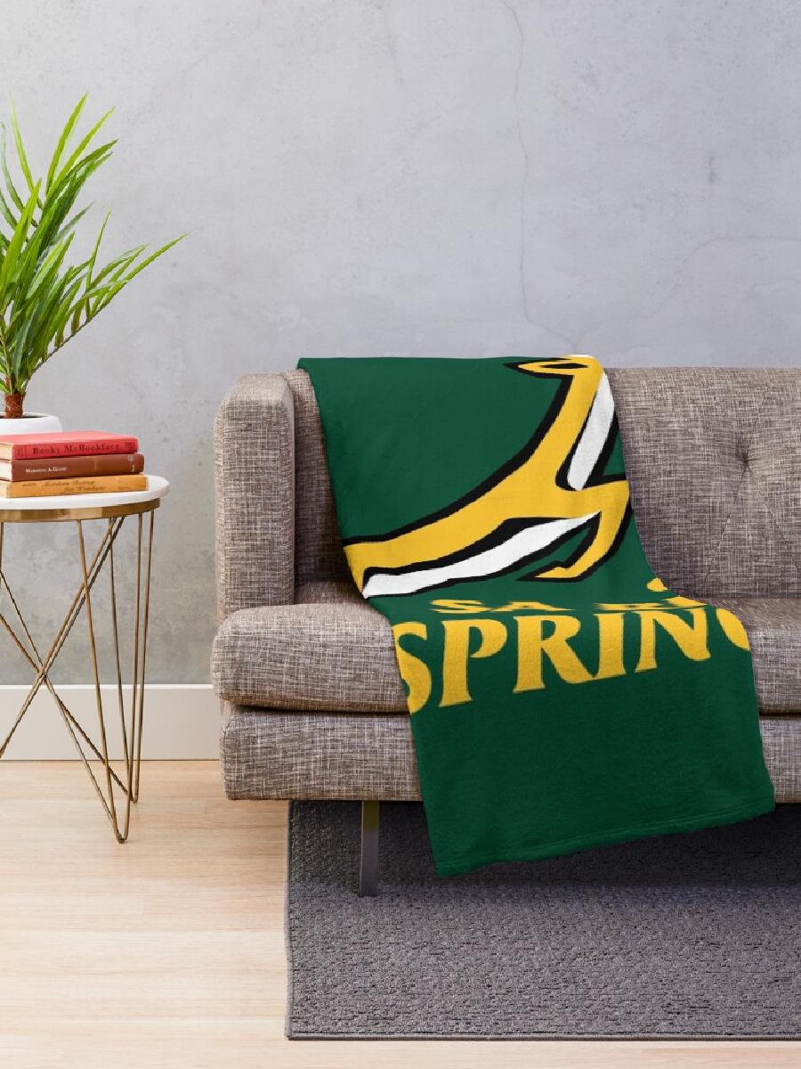 Springbok Rugby Throw Blanket  - Home Textiles Throw review and price