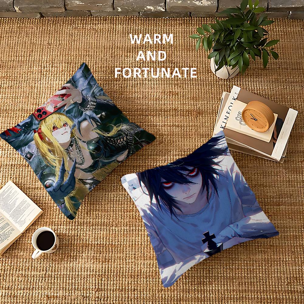 Anime D-Death note Pillow Anim - Home Textiles Notes review and price