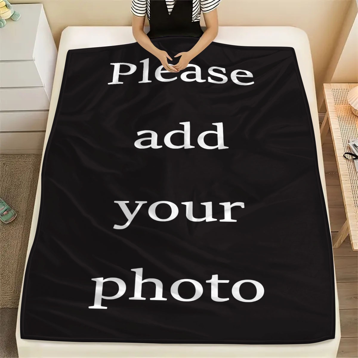 Custom Digital Flannel Fleece  - Home Textiles Images review and price